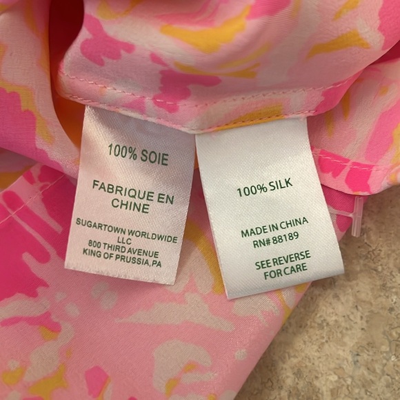 Lilly Pulitzer Elsa Top Size XS - Picture 5 of 6